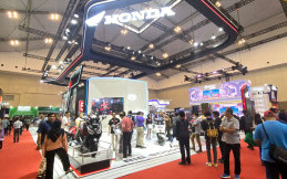 Booth Honda Tampilkan Jajaran Produk Lengkap di IMOS+ 2023