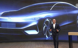 Volkswagen Rilis Teaser Calon Sedan Listrik Terbaru