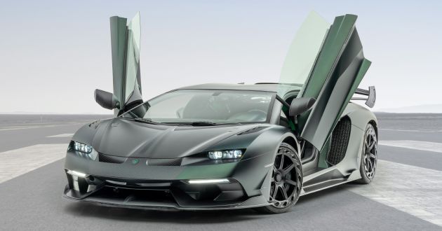 Hanya Dibuat 3 Unit, Mansory Bikin Tampilan Aventador SVJ Makin Sangar