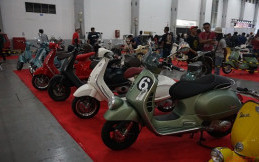 Ribuan Skuteris Ramaikan Indonesia Scooter Festival 2018 di Yogyakarta