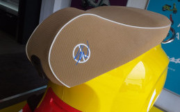 Jok Beludru Vespa Primavera Sean Wotherspoon, Gimana Kalau Kena Hujan?