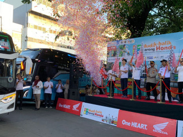 AHM Berangkatkan Ribuan Konsumen Setia untuk Pulang Kampung
