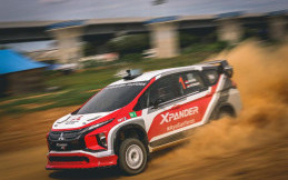 Rifat Sungkar Bawa Xpander Rally Team Juara Umum Meikarta Sprint Rally 2020