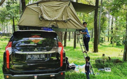 Wah, Bisa Coba Istirahat Mudik Unik Pakai Roof Tent