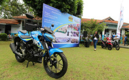 SMK LPS 1 Ciamis Di Datangi Rombongan Suzuki GSX-S150