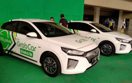 500 Unit Hyundai Ionic Electric akan Dipakai untuk Taksi Grab Online