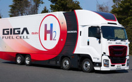 Honda Gandeng Isuzu Jalankan Proyek Truk Hidrogen Giga Fuel Cell