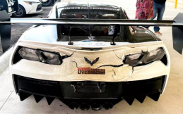Bagian Belakang Chevrolet Corvette ZR1 Rusak Setelah Digeber Hingga 278 Kpj 