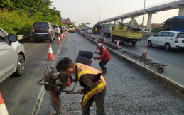 Awas Macet! Jasa Marga Lanjutkan Pemeliharaan Jalan di Tol Jagorawi