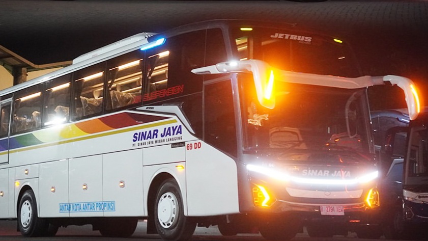 PO Sinar Jaya Tambah Bus Baru, Ada Kursi Sleeper di Bagian Depan