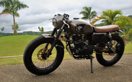 Galeri Foto Custom Kawasaki W175 Cafe Racer