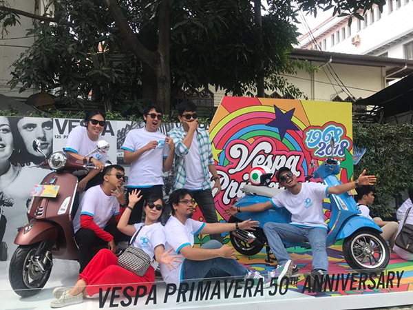 Perayaan Vespa Primavera Lanjut ke Medan