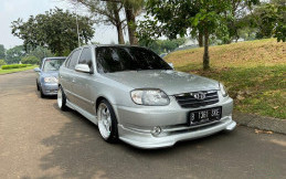 Modifikasi Sporty Hyundai Avega GX ala Milenial