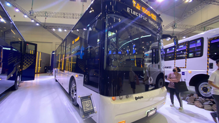 Profil Bus Listrik KG Mobility Garapan Karoseri Adiputro