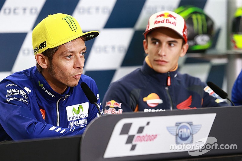 Marc Marquez Bela Valentino Rossi