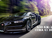Video: Rekor Baru! Bugatti Chiron Sukses jadi Mobil Tercepat di Dunia