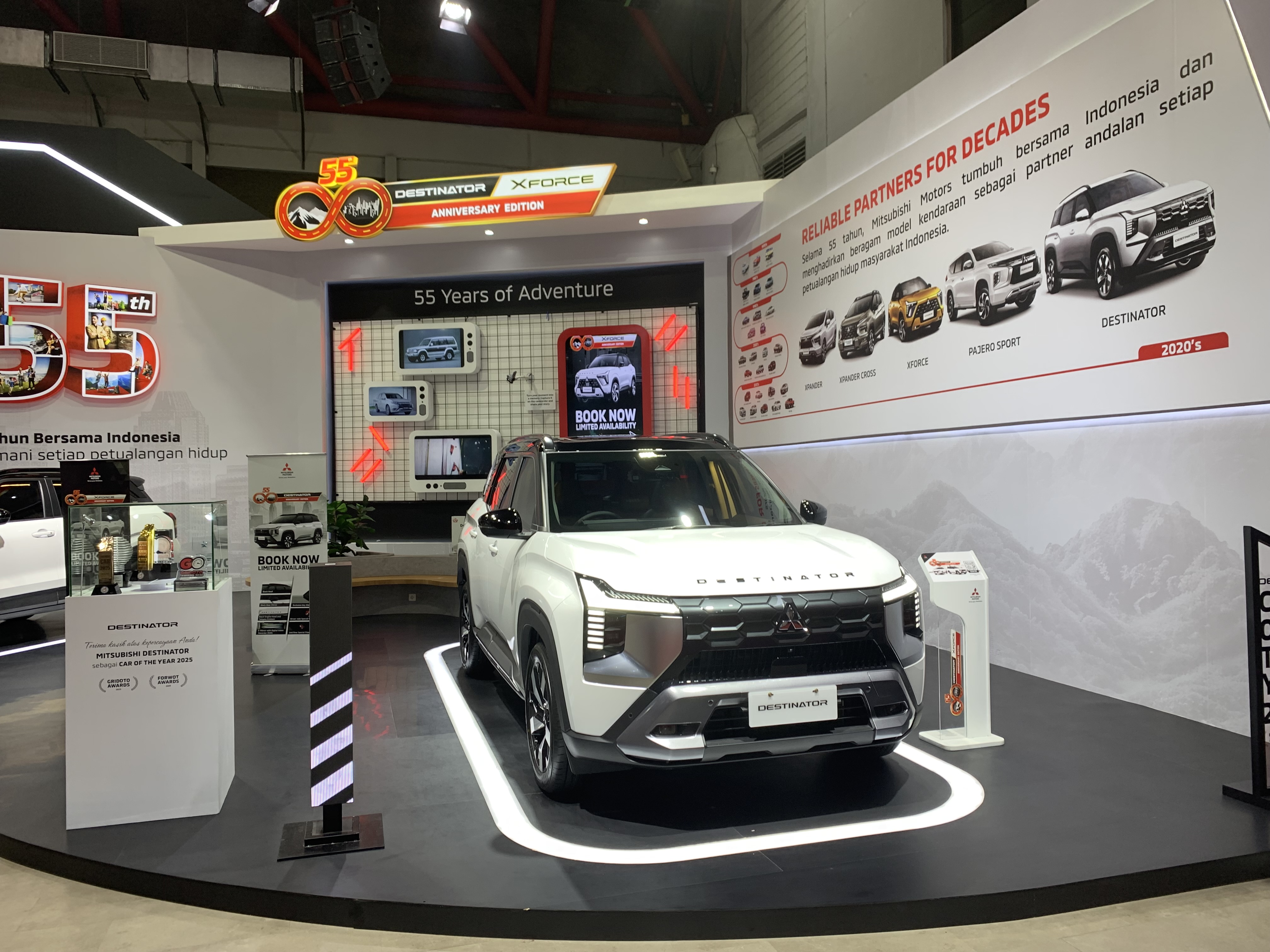 Mitsubishi Destinator Hadir di IIMS, Edisi Spesial Simbol Evolusi