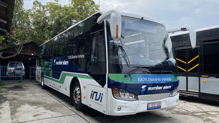 Uji Coba Bus Listrik Jakarta-Yogyakarta dengan Harga Tiket Rp170 Ribu