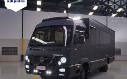 Karoseri Adiputro Rilis Big Benz Commander, Sangar Tapi Mewah