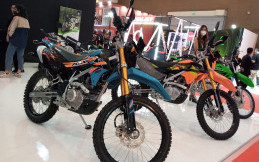 Profil Kawasaki KLX150 2024 yang Mejeng di IIMS 2023