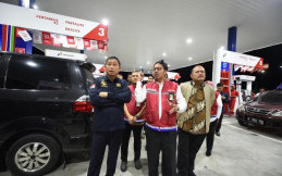 Menteri ESDM Pantau Layanan Pertamina di Tol Trans Jawa