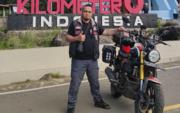 Long Ride 360 Derajat, Biker Ini Tempuh 6 Ribu KM dari Bali ke Sumatera