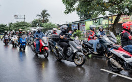 Peringati Ramadan, Begini Agenda Ngabuburide Ala Ratusan Bikers Maxi