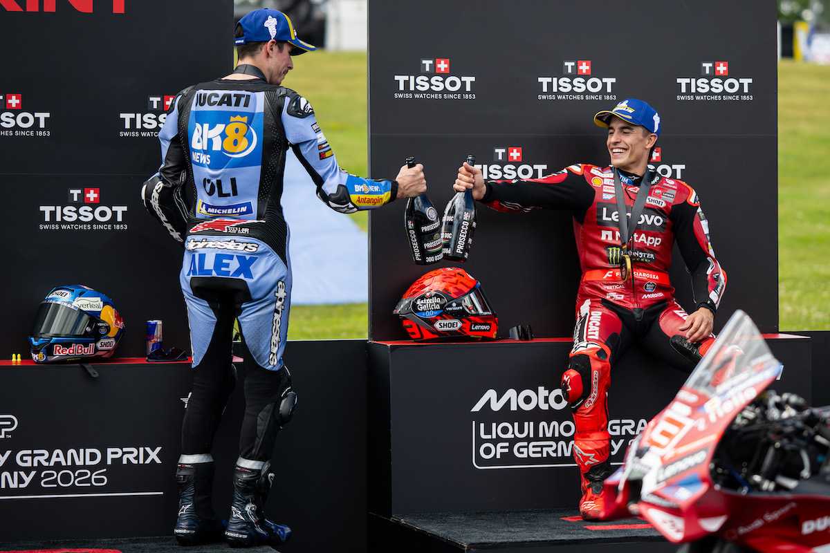 Alex Marquez dan Marc Marquez, Sprint Race MotoGP Jerman 2026