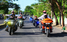 Harley Owners Group Touring ke Bali Bawa Misi Sosial