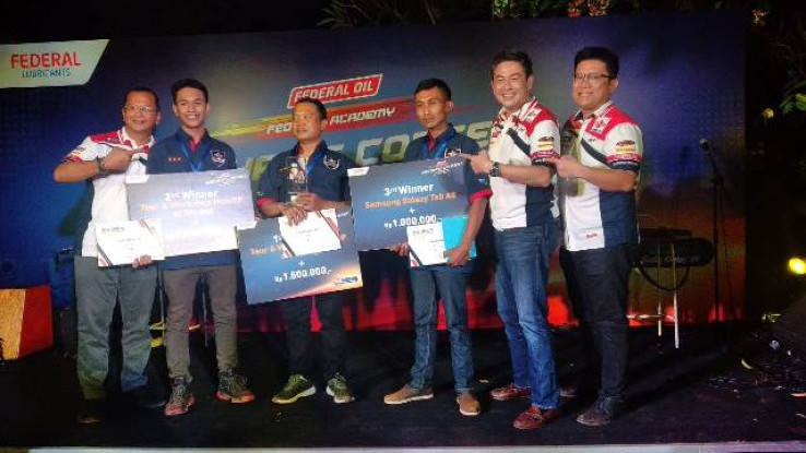Federal Oil Gelar Kontes Mekanik 2019, Ini Juaranya