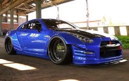 Dioprek Liberty Walk, Nissan R35 GT-R Ini Bertema Pakaian Kimono