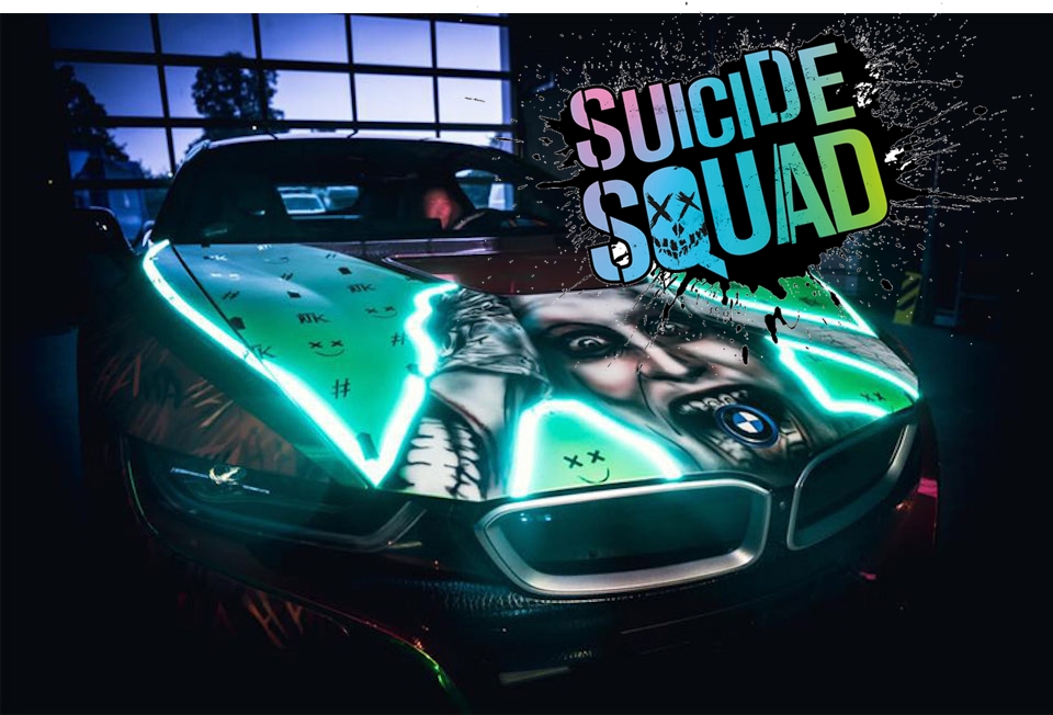 Video: Modifikasi BMW i8 'Suicede Squad'
