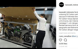 Kawasaki H2 Carbon Tiba di Indonesia, Siapa Pembelinya?