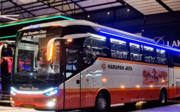 PO Harapan Jaya Rilis Bus Rute Malang-Bandung, Punya Fasilitas Kabin Bisnis Seperti di Pesawat Terbang