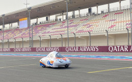 Mobil Listrik Garuda Universitas Negeri Yogyakarta Podium 1 di Kejuaraan Ini