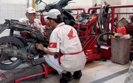 Wahana Honda Sarankan Konsumen Cek Rangka Motor ke AHASS Terdekat