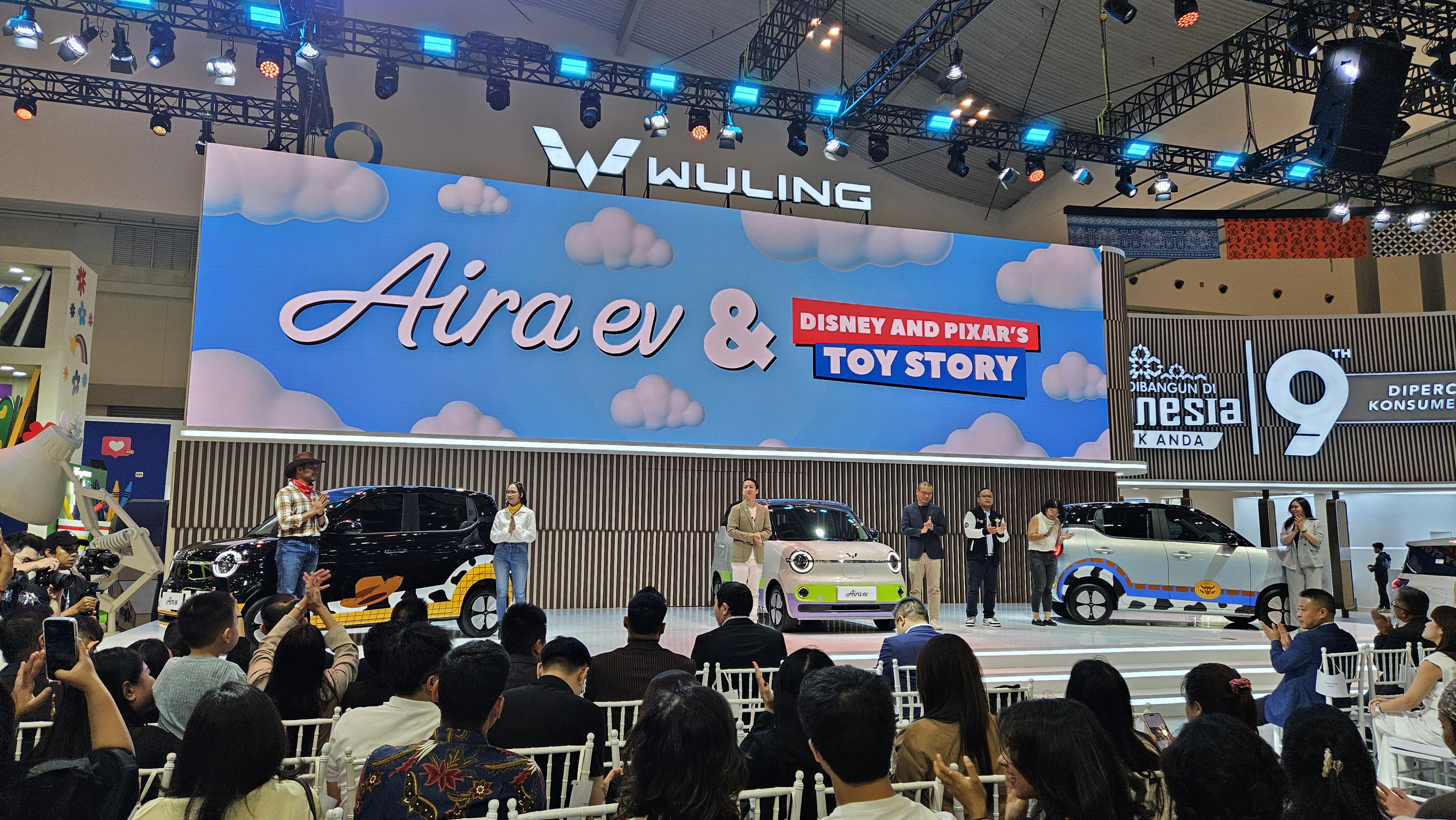 Wuling Aira ev Edisi Toy Story 5 Tampil Imut di GIIAS 2026