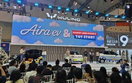 Wuling Aira ev Edisi Toy Story 5 Tampil Imut di GIIAS 2026