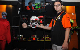 Melihat Helm AVA Asal Korea Di IIMS 2017