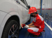 Promo 10 Persen, Mitsubishi Resmika Fasilitas Perbaikan Bodi dan Cat di Karawang