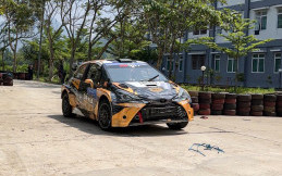 Usai Lama Vakum, Bintang Barlean Raih Peringkat Pertama di SS1 dan SS2 Sprint Rally Putaran Kedua