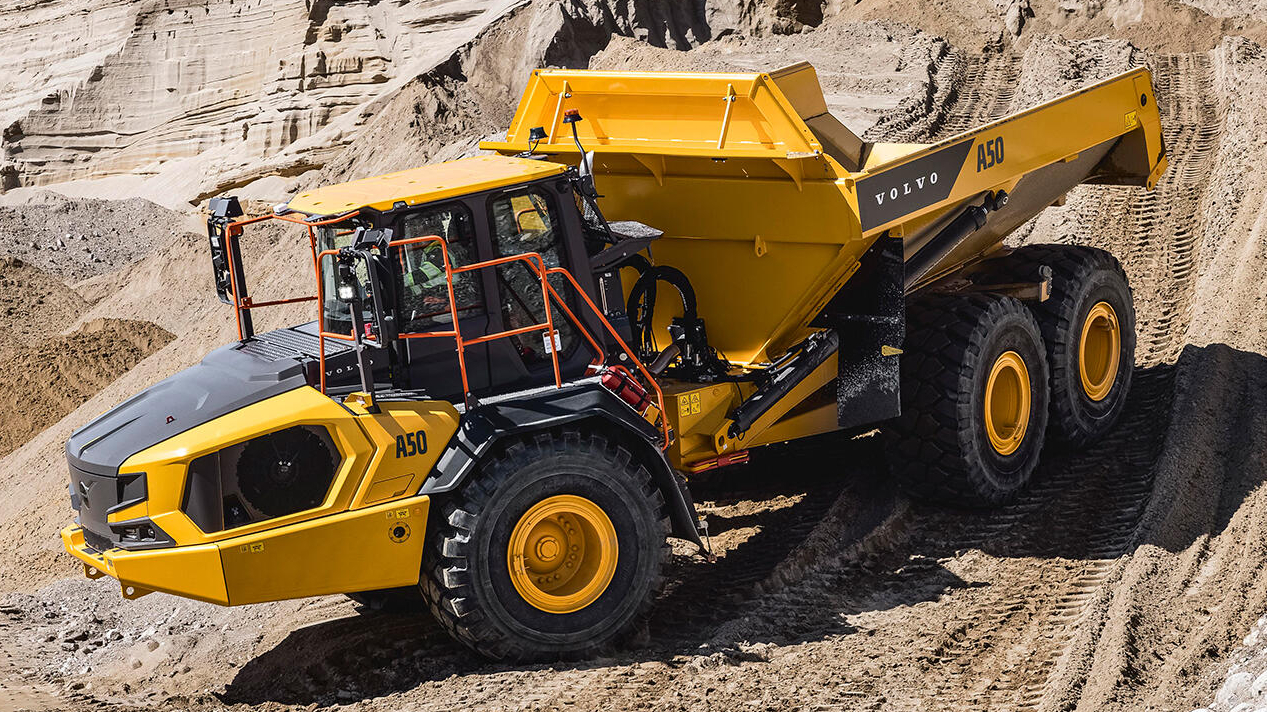 Volvo A50, Inikah Truk Tambang Dengan Desain Terbaik Tahun Ini?