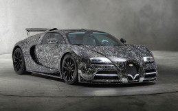 Bugatti Veyron Berbalut Marmer Ini Berhasil Mencuri Perhatian