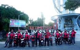 Pertamina Lubricant Dukung Bikers Touring Sabang - Gresik dengan Jarak 5000 Km