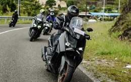 Libas Tanjakan Sitinjau Lauik, Yamaha XMax Jelajah Sumatera Barat