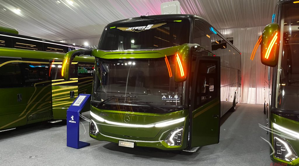 Bus Baru PO ALS Eks GIIAS 2026 Mulai Beroperasi di Rute Tangerang-Medan
