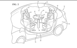 Ford Segera Patenkan Desain Meja Makan Dalam Mobil
