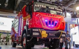 Dua Truk Iveco Jadi Armada Pemadam Kebakaran di Bandara Kertajati