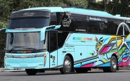 Bus Baru PO Rehobot Trans, Pertama Pakai Skylander R25 Skyseat di Kalbar