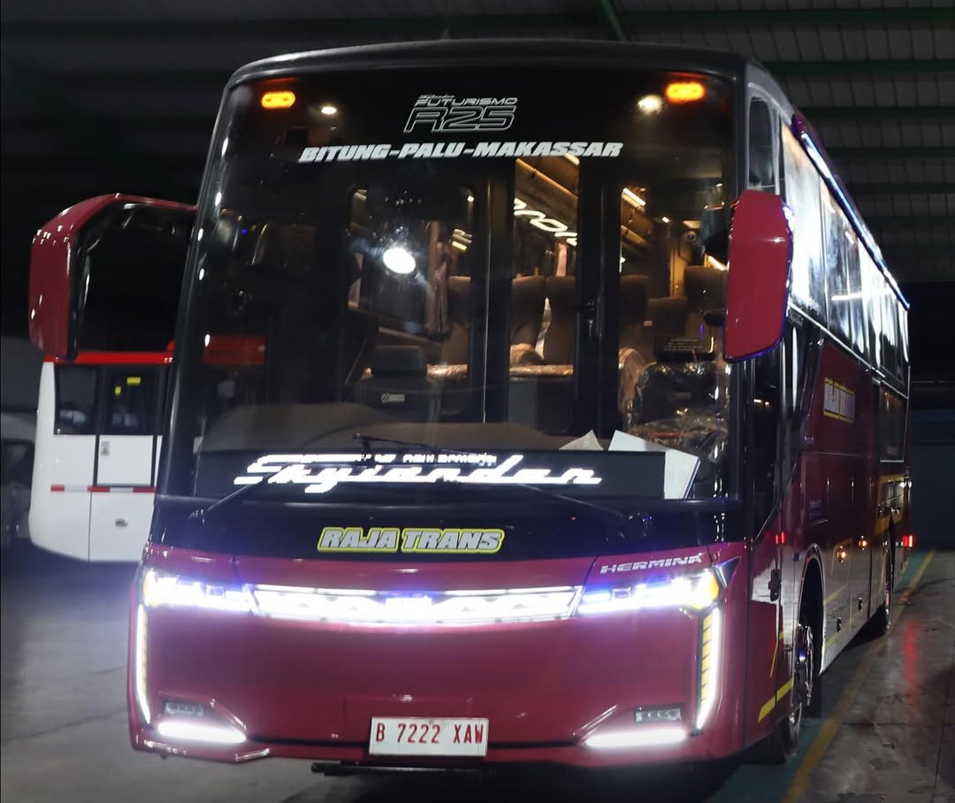 Pakai Bodi Skylander R25 Fusion, PO Raja Trans Tawarkan Kabin Nyaman